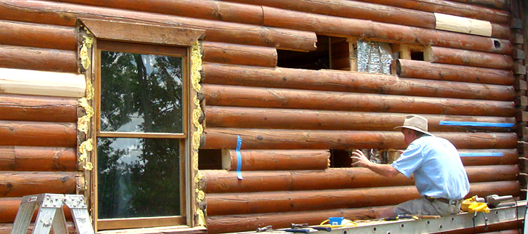 Log Home Repair Williams County, Ohio
