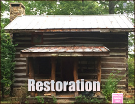 Historic Log Cabin Restoration  Williams County, Ohio